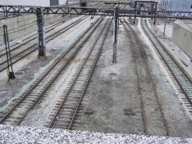 rails of the city
