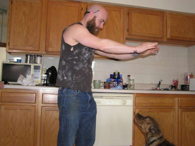 Shane and his dog