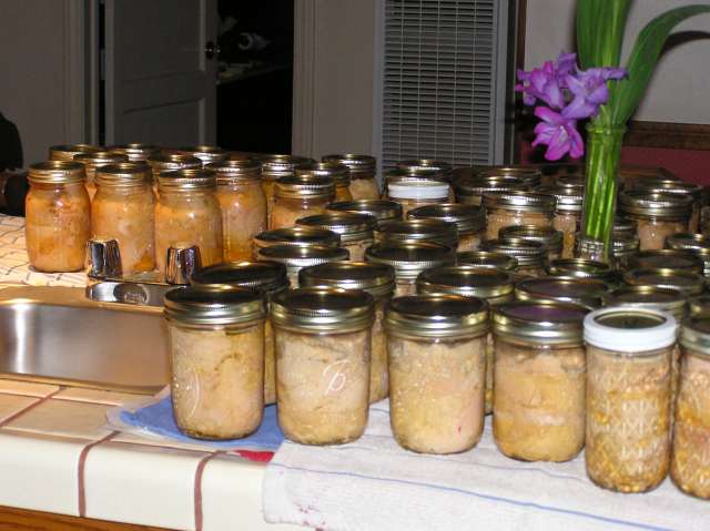 Step 5. Where to put 72 jars of albacore
