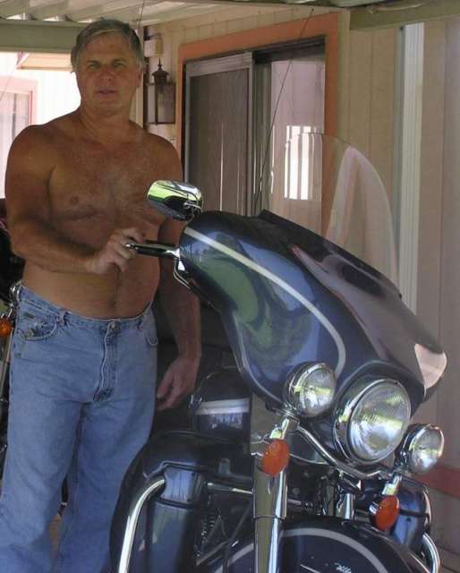 Harley Man after a long hot ride
August 2004
