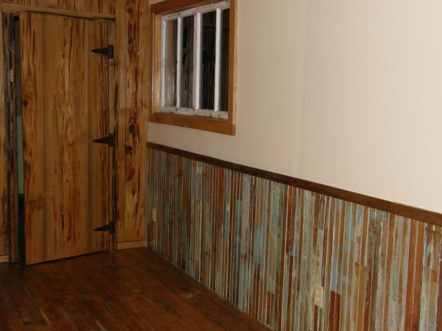 shotgun house interior_bead board installed by Shane and Mascao in August