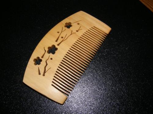 wood comb from Japan