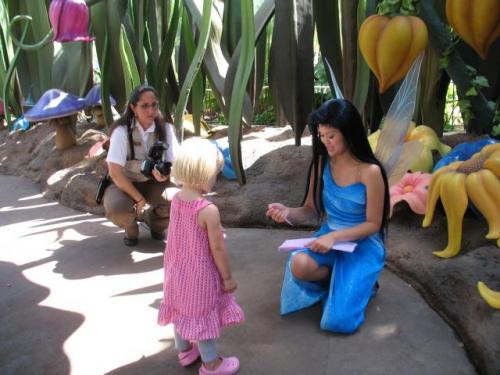 Abby with 2 Bs and the fairy