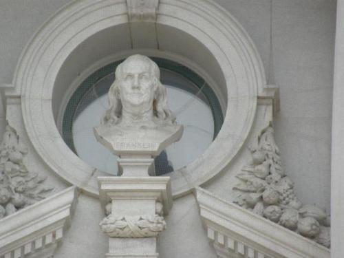 guess who front . . . Ben Franklin . . . were you right
