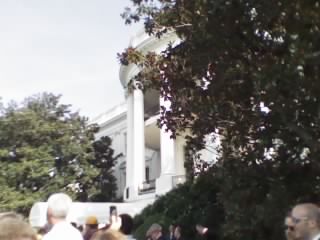 south entrance of White House