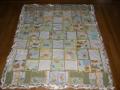 Pooh quilt matches baby's room