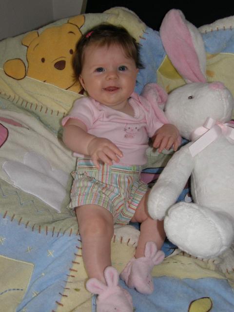 ADORABLE with bunny_Eastertime2010