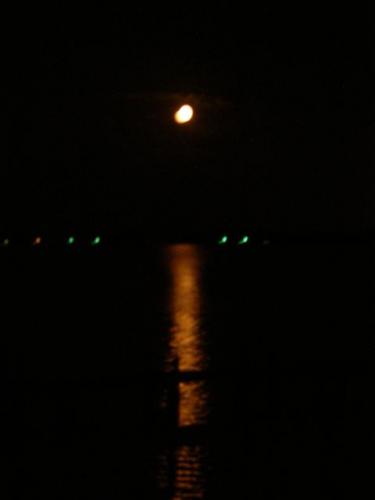 full moon on False River