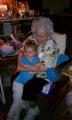 Great Grandma Nonnie hugs are the best