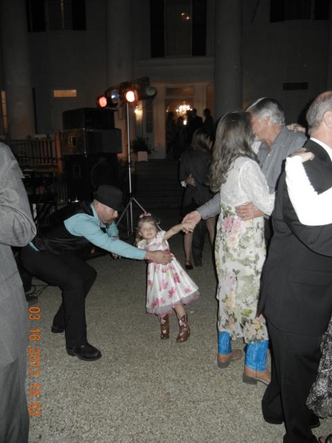 Uncle Shane trying to steal a dance