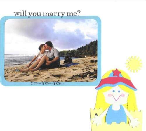 Amy's engagement to Bill Edwards, April 15, 2004 in Hawaii